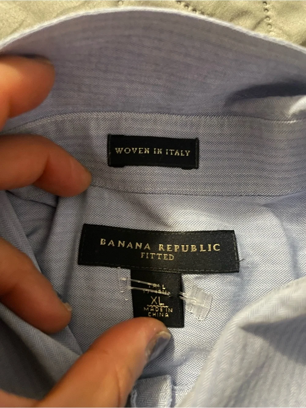 Banana Republic tailored button